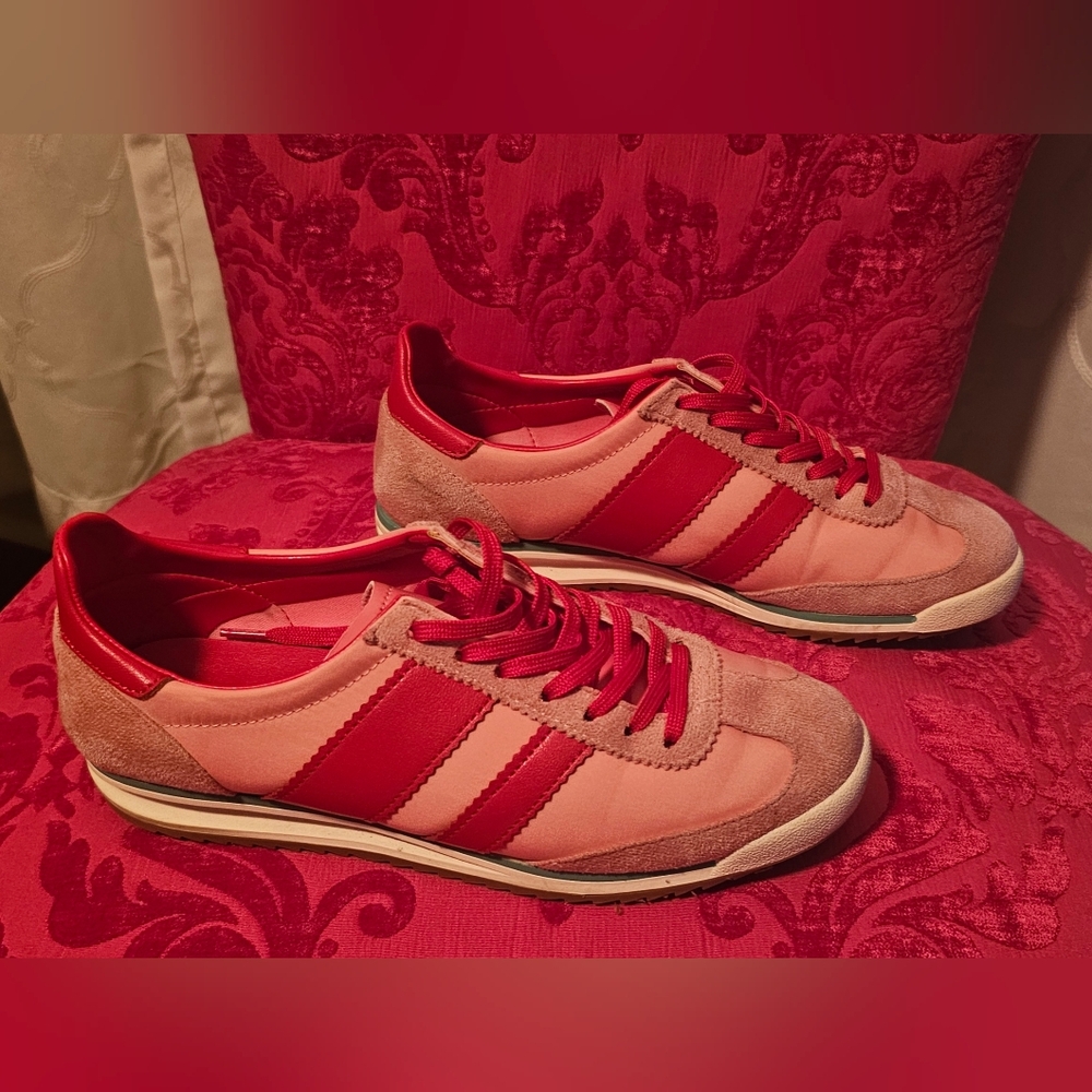 Steve Madden Red and Pink Athletic Shoes